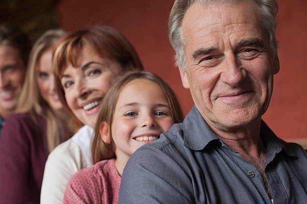 Multi-generational family together